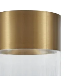Loftlamper|Loftlamper ^ Lindby LED-loftslampe Dalila, guld, Ø 10 cm, aluminium