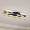 Lindby Loftlamper > LED-loftslampe Holamu, 80 cm, træ