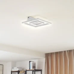 Gang|Loftlamper ^ Lindby LED-loftslampe Madamo, hvid, 30 cm, 3000K