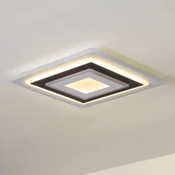 Gang|Loftlamper ^ Lindby LED-loftslampe Rebeka, 50 x 50 cm, CCT, dæmpbar