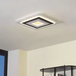 Gang|Loftlamper ^ Lindby LED-loftslampe Rebeka, 50 x 50 cm, CCT, dæmpbar