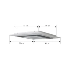 Gang|Loftlamper ^ Lindby LED-loftslampe Rebeka, 50 x 50 cm, CCT, dæmpbar