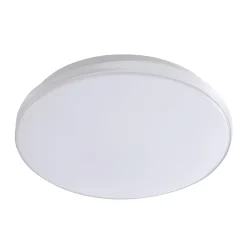 Loftlamper|Loftlamper ^ Lindby LED-loftslampe Silvryn krom/hvid plast 3000K