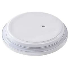 Loftlamper|Loftlamper ^ Lindby LED-loftslampe Silvryn krom/hvid plast 3000K