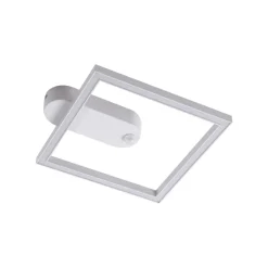 Gang|Loftlamper ^ Lindby LED-loftslampe Yulla, hvid, bevægelsesdetektor