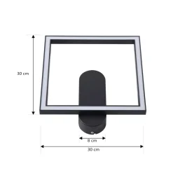 Lindby Gang|Loftlamper > LED-loftslampe Yulla, sort