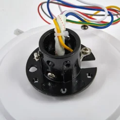 Lindby Loftventilatorer > LED-loftventilator Aerallo, hvid, CCT, støjsvag