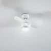 Lindby Loftventilatorer > LED-loftventilator Enon, hvid, DC-motor, støjsvag