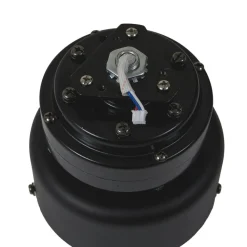 Loftventilatorer ^ Lindby LED-loftventilator Enon, sort, DC-motor, støjsvag