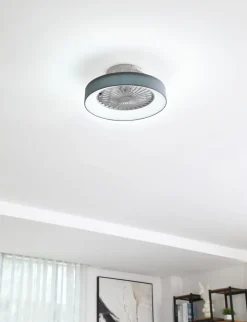 Lindby Loftventilatorer > LED-loftventilator Mace, grå, støjsvag, CCT