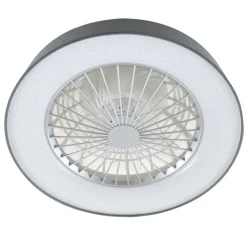 Lindby Loftventilatorer > LED-loftventilator Mace, grå, støjsvag, CCT