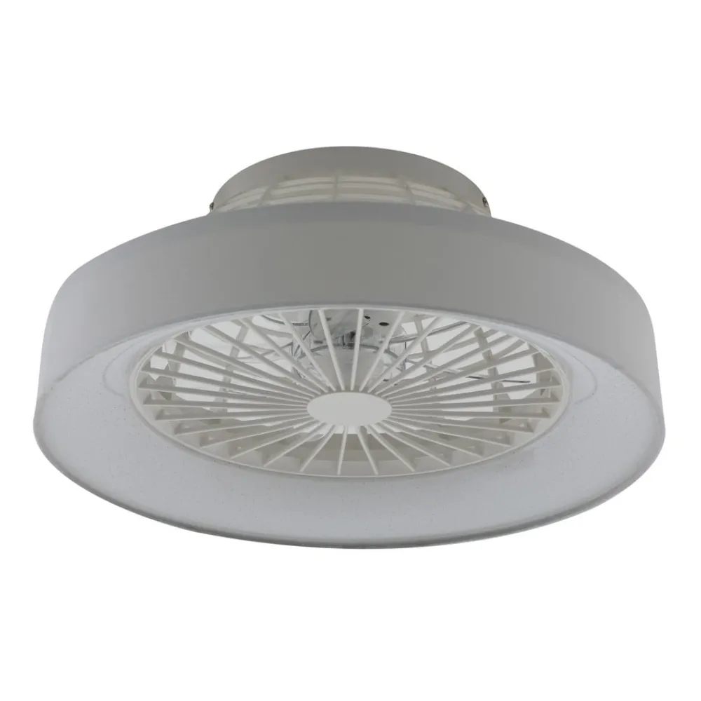 Lindby Loftventilatorer > LED-loftventilator Mace, hvid, støjsvag, CCT