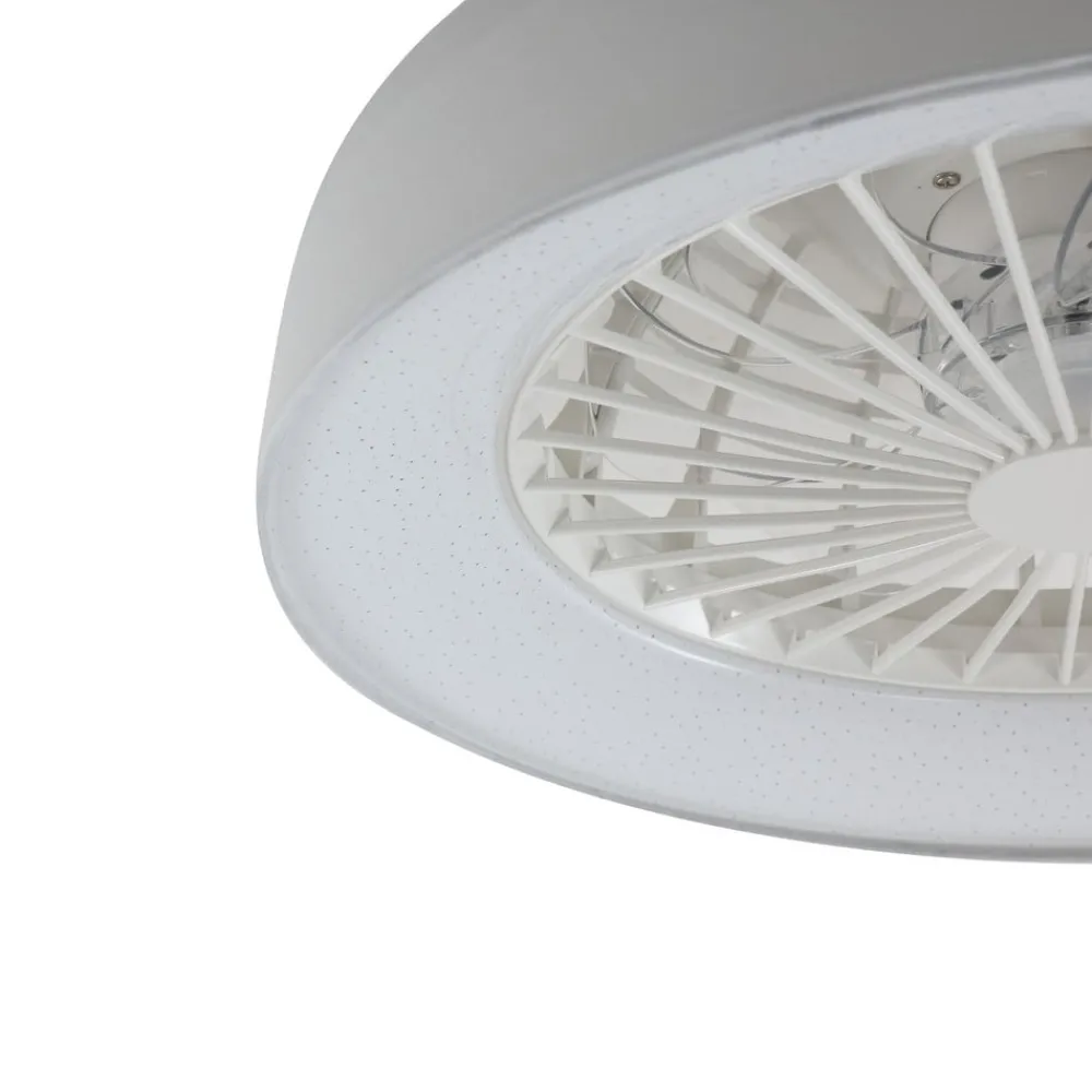Lindby Loftventilatorer > LED-loftventilator Mace, hvid, støjsvag, CCT