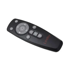 Loftventilatorer ^ Lindby LED-loftventilator Mamuti, sort, støjsvag, Ø 55 cm