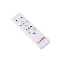 Lindby Loftventilatorer > LED-loftventilator Teleo, Ø 58 cm, træfarvet, CCT