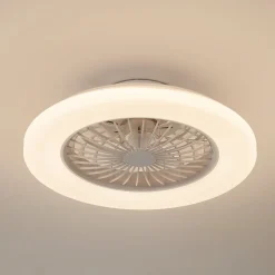 Lindby Loftventilatorer > LED-loftventilator Vedin, DC, støjsvag, Ø 49 cm, CCT