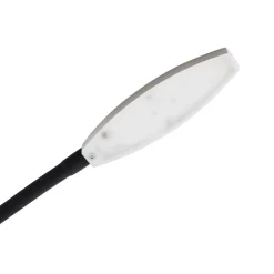 Væglamper|Væglamper ^ Lindby LED-læselampe Flexola, nikkel, rund, metal, stik