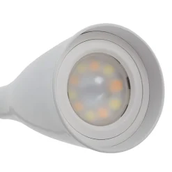 Lindby Væglamper|Væglamper > LED-læselampe Zayna, hvid, CCT, USB, dæmpbar, timer