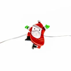Lindby Dekorationsbelysning|Julepynt > LED lyskæde Motje, julemand, 320 cm, IP20