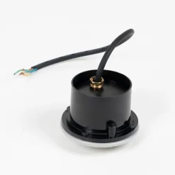 Lindby Nedgravet Udebelysning|Udendørs Spot > LED nedgravningslampe Nandita, Ø 10 cm, sølv, IP65