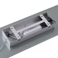 Lindby Gang|Loftlamper > LED-panel Enhife, hvid, 80 x 20 cm, metal, 4.000 K