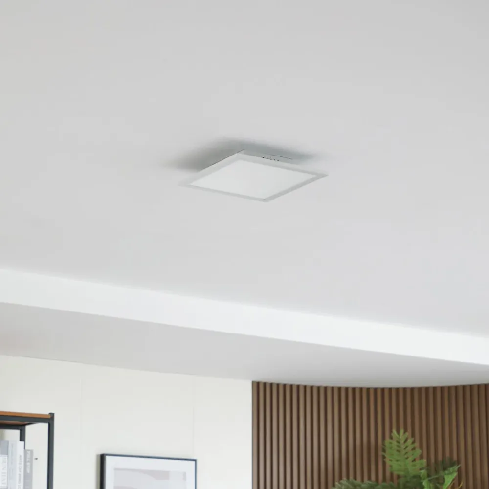 Lindby Arbejdsrum/Kontor|Gang > LED-panel Enhife, hvid, 30 x 30 cm, metal, 4.000 K