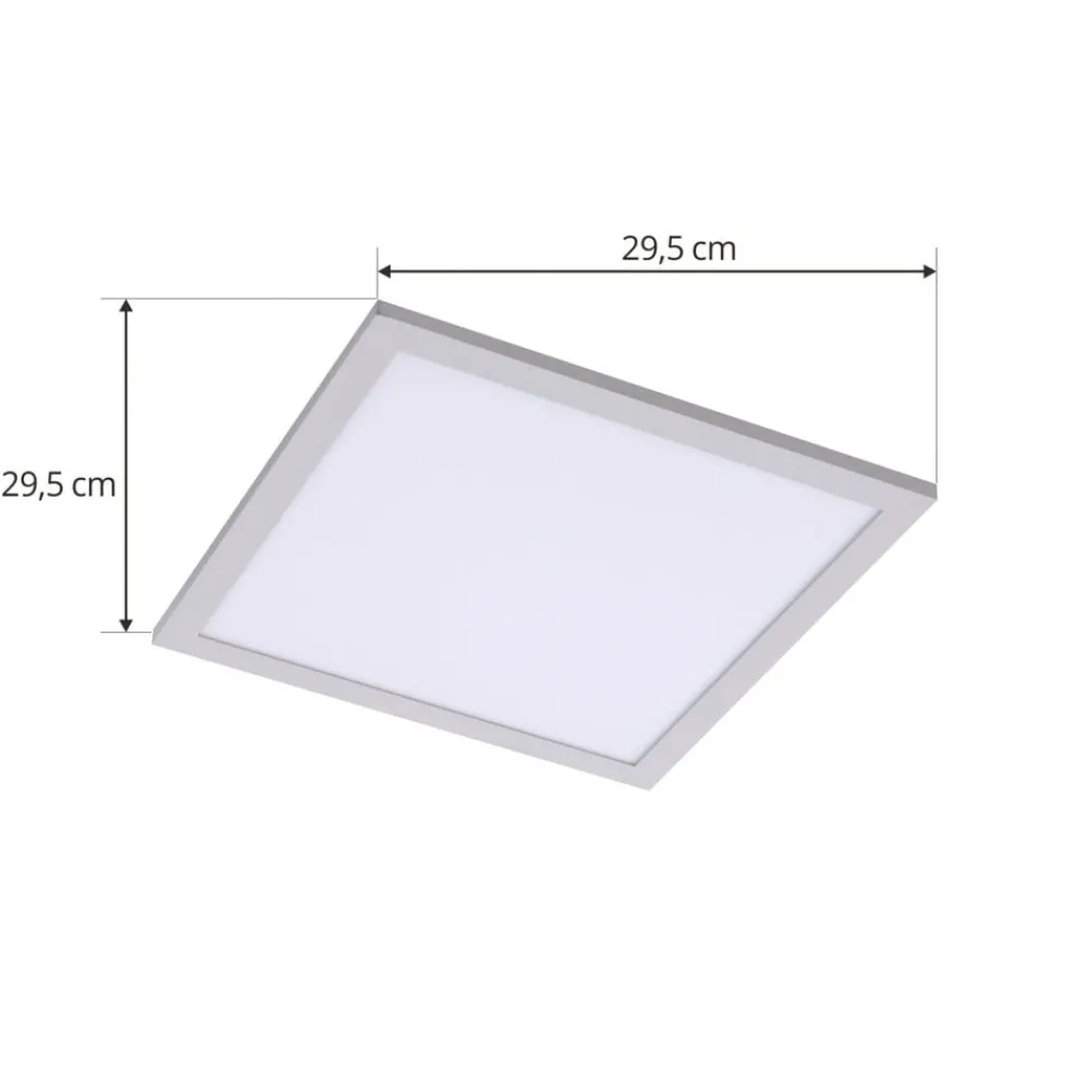 Lindby Arbejdsrum/Kontor|Gang > LED-panel Enhife, hvid, 30 x 30 cm, metal, 4.000 K