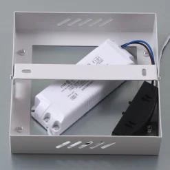 Lindby Arbejdsrum/Kontor|Gang > LED-panel Enhife, hvid, 30 x 30 cm, metal, 4.000 K