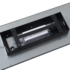 Lindby Arbejdsrum/Kontor|Gang > LED-panel Enhife, sort, 80 x 20 cm, metal, 4.000K