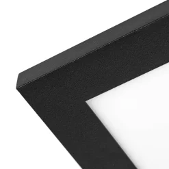 Lindby Arbejdsrum/Kontor > LED-panel Lamin, sort, 80 cm, CCT, dæmpbar, fjernbetjening