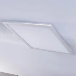 Arbejdsrum/Kontor|Gang ^ Lindby LED-panel Livel, CCT, 40 cm x 40 cm, fjernbetjening