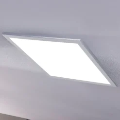 Arbejdsrum/Kontor|Gang ^ Lindby LED-panel Livel, CCT, 62 cm x 62 cm, fjernbetjening