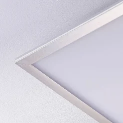 Arbejdsrum/Kontor|Gang ^ Lindby LED-panel Livel, CCT, 62 cm x 62 cm, fjernbetjening