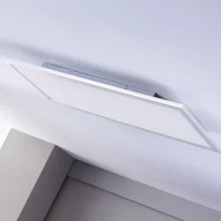 Arbejdsrum/Kontor|Gang ^ Lindby LED-panel Livel, CCT, 120 cm x 30 cm, fjernbetjening