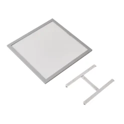 Lindby Arbejdsrum/Kontor|Gang > LED-panel Livel, 4000K, 40 cm x 40 cm, sølv, metal
