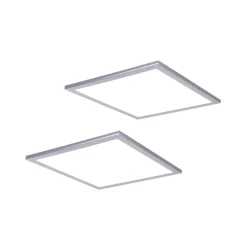 Lindby Arbejdsrum/Kontor|Loftlamper > LED-panel Livel, sæt med 2, CCT, 40 cm x 40 cm, Fjernbetjening