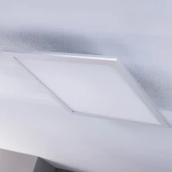 Lindby Arbejdsrum/Kontor|Loftlamper > LED-panel Livel, sæt med 2, CCT, 40 cm x 40 cm, Fjernbetjening