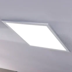 Lindby Arbejdsrum/Kontor|Loftlamper > LED-panel Livel, sæt med 2, CCT, 40 cm x 40 cm, Fjernbetjening