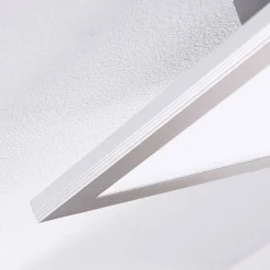 Arbejdsrum/Kontor|Gang ^ Lindby LED-panel Livel, sæt med 2, 4.000 K, 80 x 30 cm, sølv