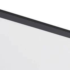 Lindby Arbejdsrum/Kontor|Loftlamper > LED-panel Nelios, 62 x 62 cm, CCT, sort, metal