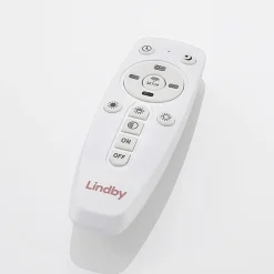 Lindby Arbejdsrum/Kontor|Loftlamper > LED-panel Nelios, 62 x 62 cm, CCT, sort, metal