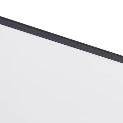 Lindby Arbejdsrum/Kontor|Gang > LED-panel Nelios, 120 x 60 cm, 4000K, sort, metal