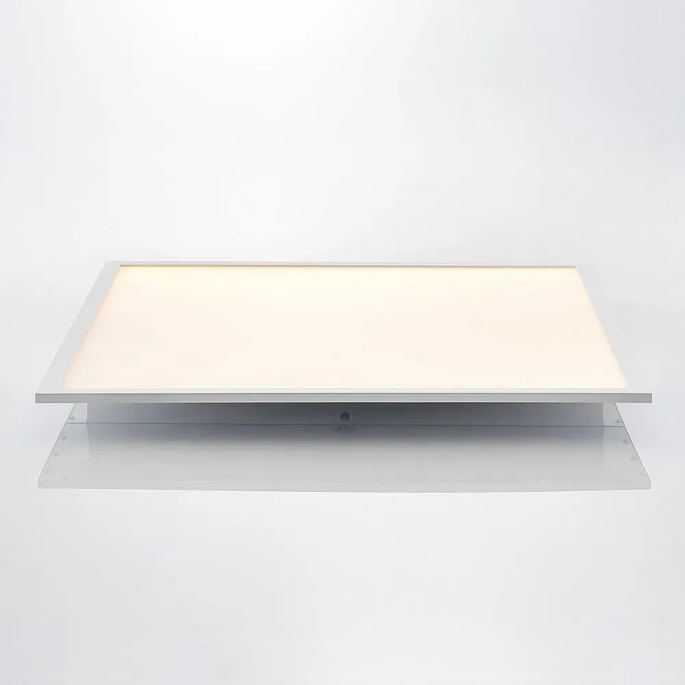 Lindby Arbejdsrum/Kontor > LED-panel Quais, 60 x 60 cm, hvid, aluminium, 4.000K