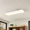 Arbejdsrum/Kontor|Loftlamper ^ Lindby LED-panel Quais, 80 x 30 cm, hvid, metal, 4.000K