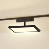 Lindby Skinnesystem > LED-panel 48V Lumaro, sort, aluminium, længde 20 cm, dæmpbar