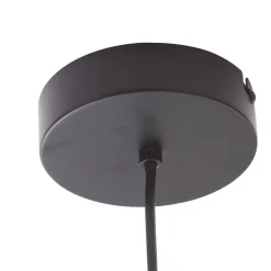 Lindby Pendellamper|Pendellamper > LED-pendel Tiama, metal, sort/guld, Ø 40 cm