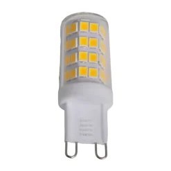 Lindby Led Pærer > LED penlight, sæt med 5, G9, 3 W, klar, 3.000 K