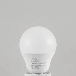 Lindby Led Pærer > LED-pære E14 G45 4,5W 3.000K opal sæt med 2 stk