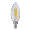Lindby Filament Pære|Led Pærer > LED-pære, stearinlys, E14, 4W, klar, 2700K