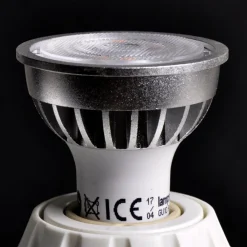 Lindby Led Pærer > LED-reflektor GU10 5 W klar 3.000 K 55° sæt med 10 stk